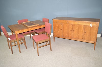 Lot 45 - Gordon Russell of Broadway: mid 20th Century dining room suite.