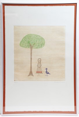 Lot 259 - Keiko Minami - etching.