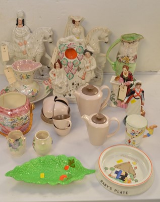 Lot 355 - Ceramic figurines and other items