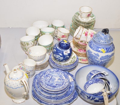 Lot 362 - Part tea and coffee sets, and other items.