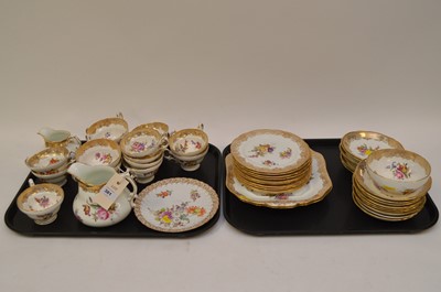 Lot 381 - Hammersley & Co., Dresden tea china.