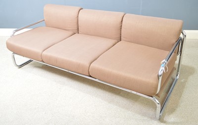 Lot 44 - Rodney Kinsman for OMK Design Ltd: a 1970's T3 three-seater sofa.