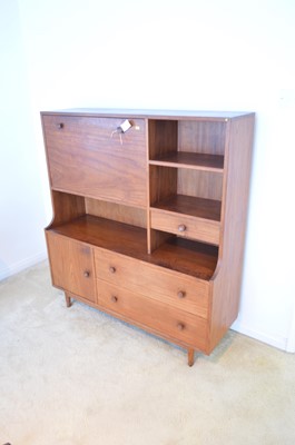 Lot 109 - A mid Century teak dining room unit.
