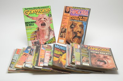 Lot 11 - Thirty-one Monster, Horror, Sci-fi, Pop and other magazines.