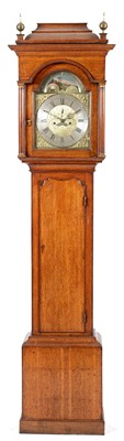 Lot 756 - James Berry, Pontefract - An eight day oak longcase clock