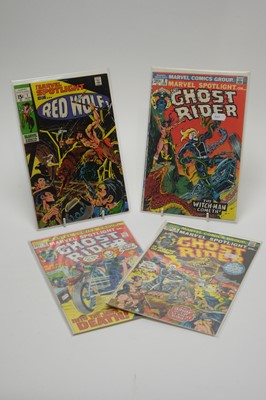 Lot 193 - Marvel Spotlight on Red Wolf and others.