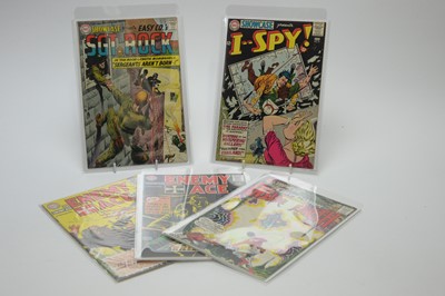 Lot 261 - Showcase Presents Sgt. Rock, Cave Carson and Enemy Ace.