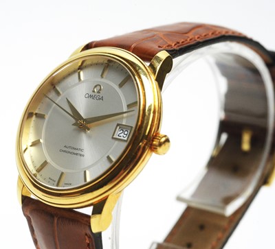 Lot 121 - Gold cased Omega Automatic Chronometer