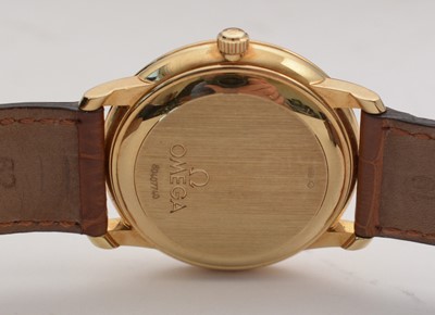 Lot 121 - Gold cased Omega Automatic Chronometer
