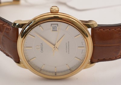 Lot 121 - Gold cased Omega Automatic Chronometer