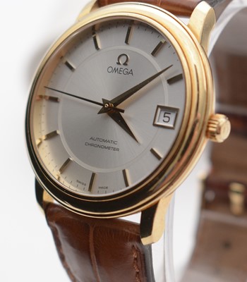 Lot 121 - Gold cased Omega Automatic Chronometer