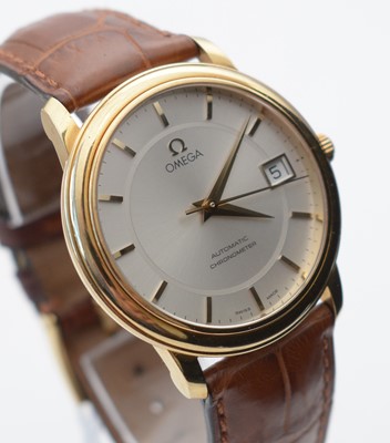 Lot 121 - Gold cased Omega Automatic Chronometer