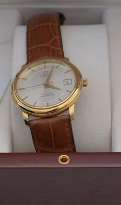 Lot 121 - Gold cased Omega Automatic Chronometer