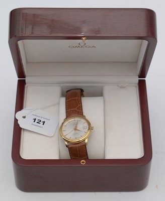 Lot 121 - Gold cased Omega Automatic Chronometer