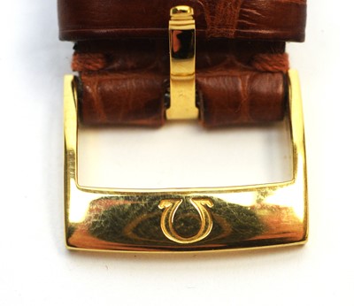 Lot 121 - Gold cased Omega Automatic Chronometer
