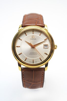 Lot 121 - Gold cased Omega Automatic Chronometer