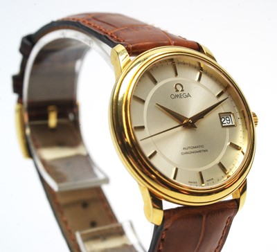 Lot 121 - Gold cased Omega Automatic Chronometer