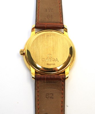 Lot 121 - Gold cased Omega Automatic Chronometer