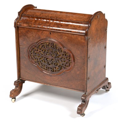 Lot 833 - Victorian enclosed canterbury.