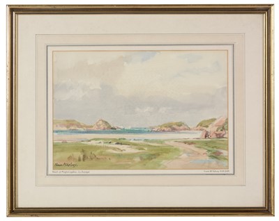 Lot 951 - Frank McKelvey - watercolour.