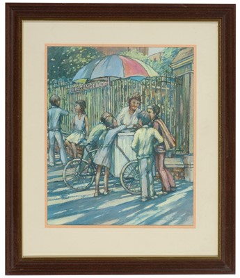 Lot 303 - Kieran McGoran - watercolour.