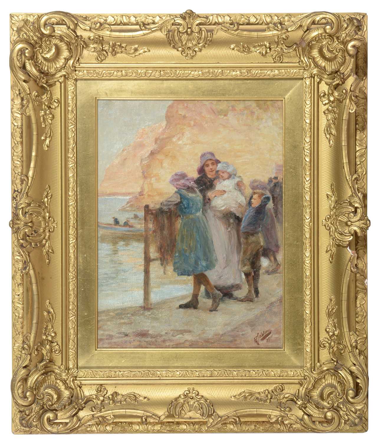 Lot 276 - Robert Jobling - oil.