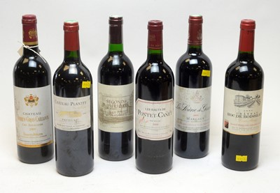 Lot 31 - Six assorted bottles of claret.