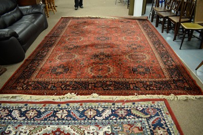 Lot 142 - Machine-made Mossoul carpet.