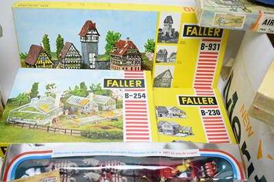 Lot 868 - Faller model railway kits; and other models and toys.
