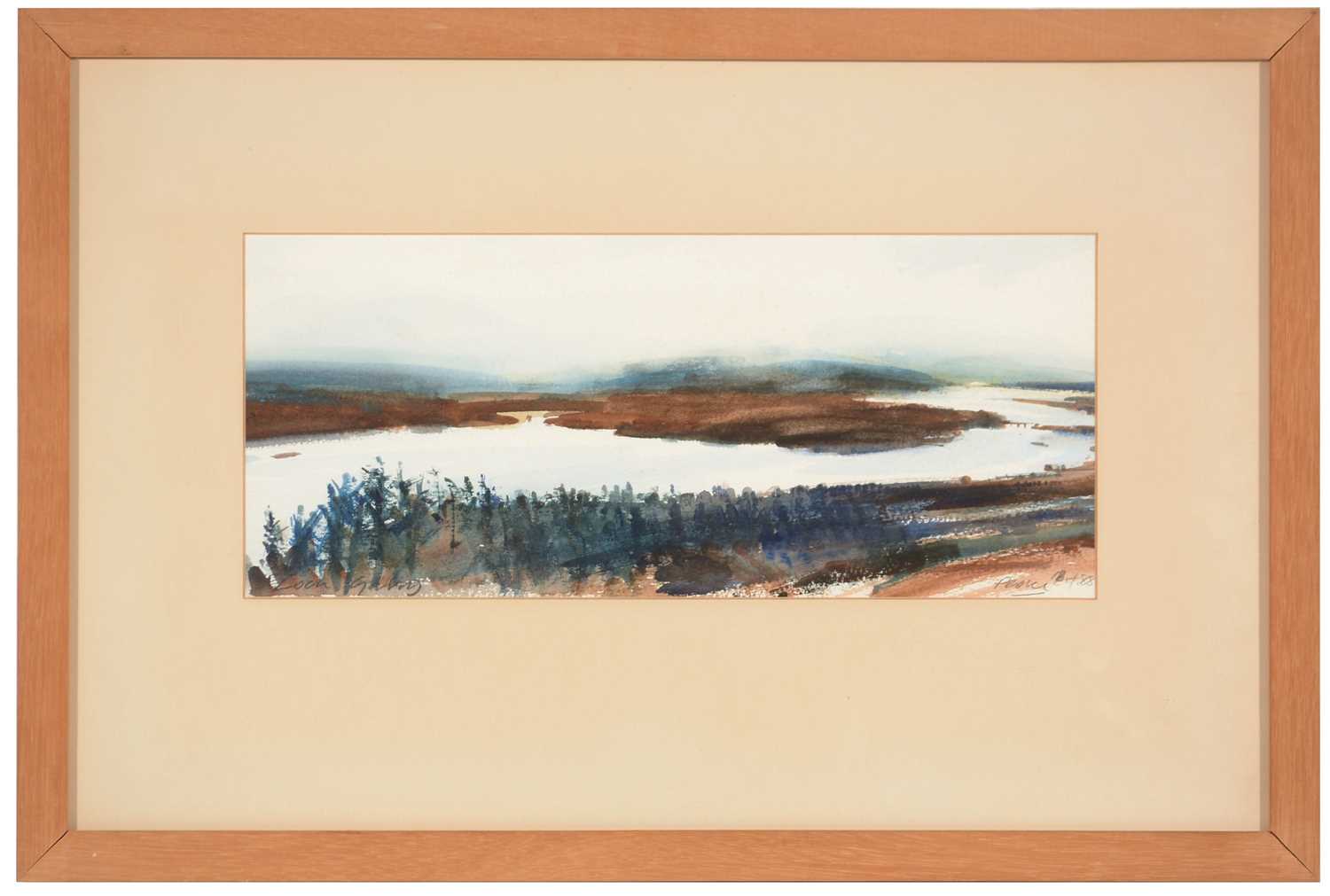 Lot 227 - John Peace - watercolour.