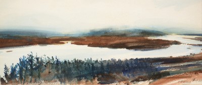 Lot 227 - John Peace - watercolour.