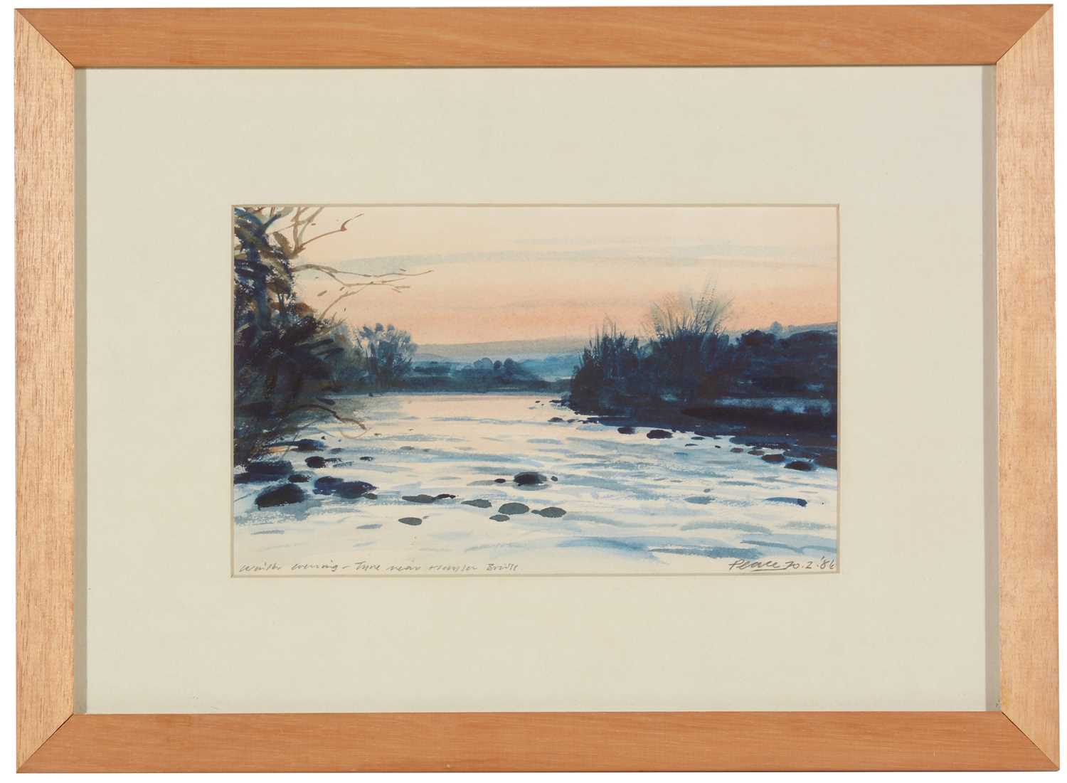Lot 230 - John Peace - watercolour.