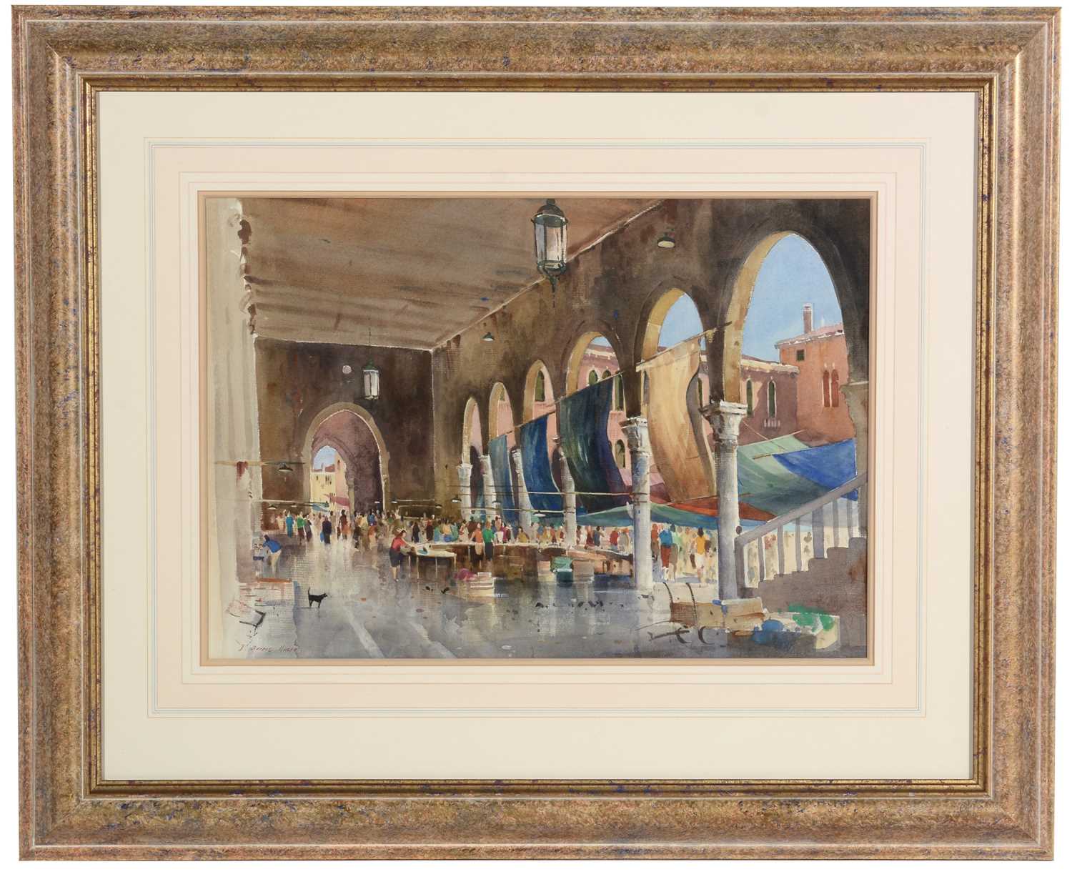 Lot 304 - John Barrie Haste - watercolour.
