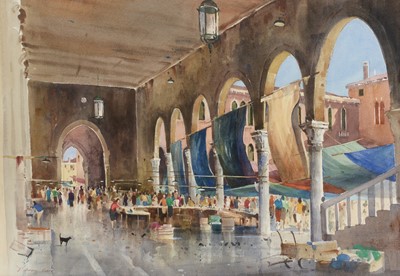 Lot 304 - John Barrie Haste - watercolour.