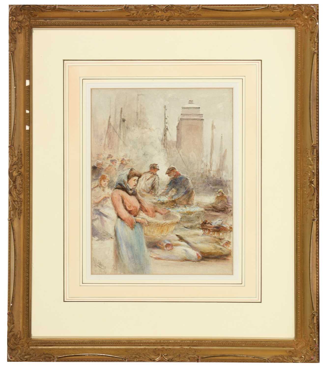 Lot 249 - Robert Jobling - watercolour.