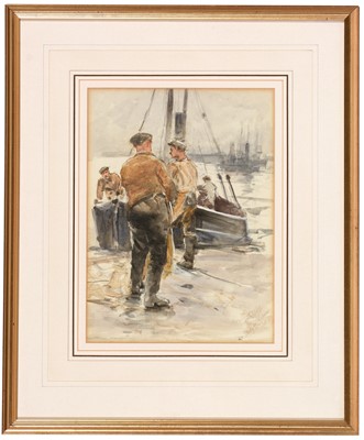 Lot 251 - Robert Jobling - watercolour.