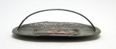 Lot 778 - Archibald Knox for Liberty & Co., London: a pewter 'Tudric' basket.