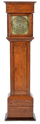 Lot 755 - John Little - An 18th Century eight day oak longcase clock