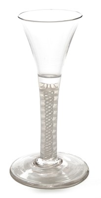 Lot 560 - 18th Century Wine glass