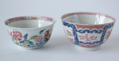 Lot 448 - Chinese tea bowl, tea bowl and saucer, bowl and cover