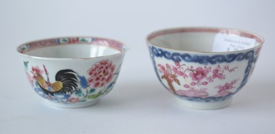 Lot 448 - Chinese tea bowl, tea bowl and saucer, bowl and cover