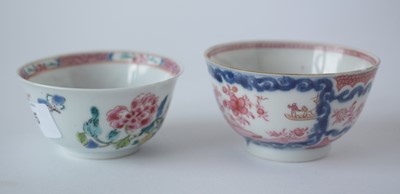Lot 448 - Chinese tea bowl, tea bowl and saucer, bowl and cover