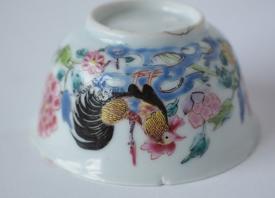 Lot 448 - Chinese tea bowl, tea bowl and saucer, bowl and cover