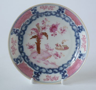 Lot 448 - Chinese tea bowl, tea bowl and saucer, bowl and cover