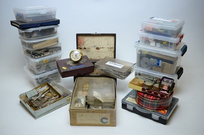 Lot 338 - A quantity of watch parts.