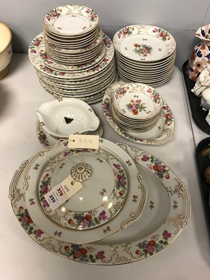 Lot 318 - Sone china part dinner service.