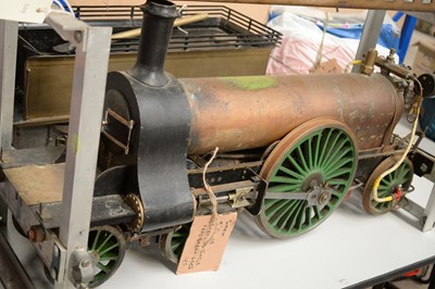 Lot 850 - Simkin 5in. gauge Stirling Single GNR loco and tender.