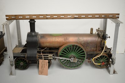 Lot 850 - Simkin 5in. gauge Stirling Single GNR loco and tender.