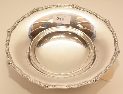 Lot 218 - A silver bowl by Addie Bros