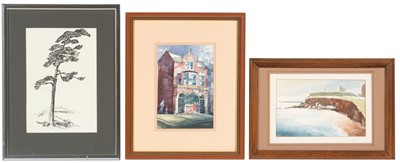Lot 237 - Tom Dack - watercolours.